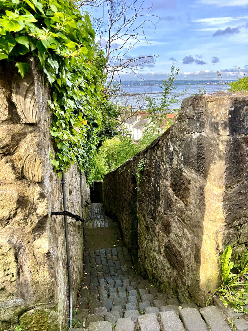 Spaziergang durch Culross/Schottland