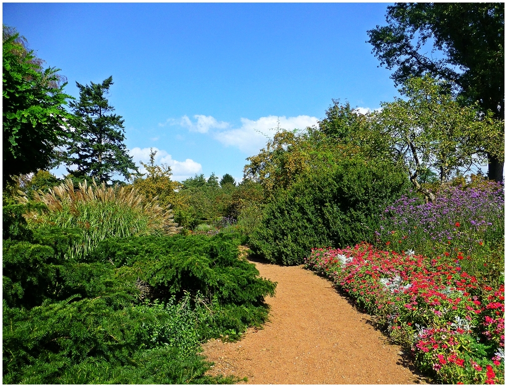 Spaziergang durch den Düsseldorfer Südpark