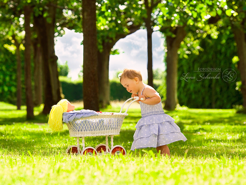 Spaziergang durch den Park