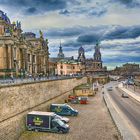 Spaziergang durch die Altstadt von Dresden