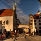 Spaziergang durch die Altstadt von München