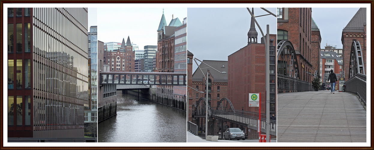 Spaziergang durch die Speicherstadt