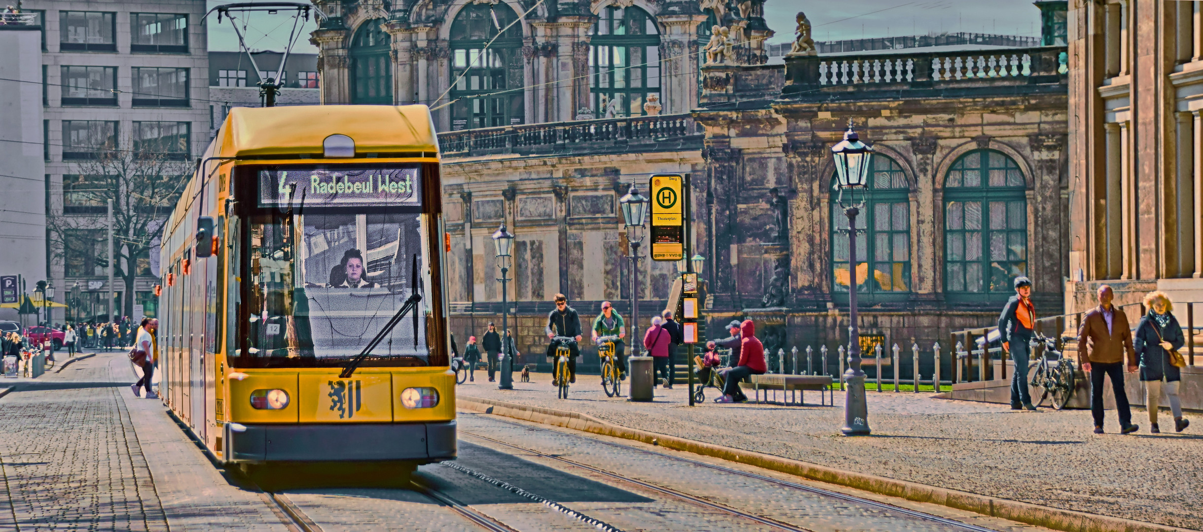 Spaziergang durch Dresden