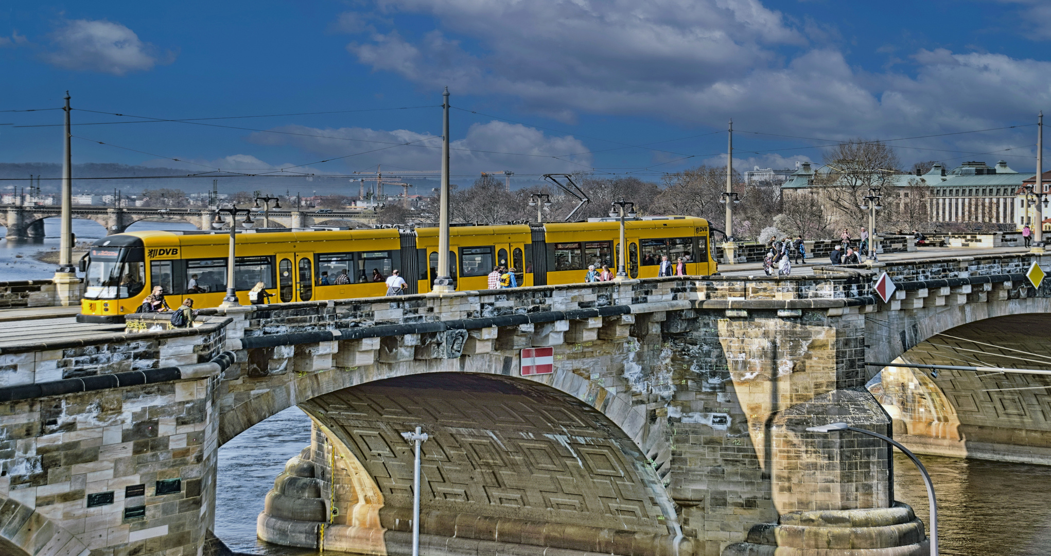 Spaziergang durch Dresden