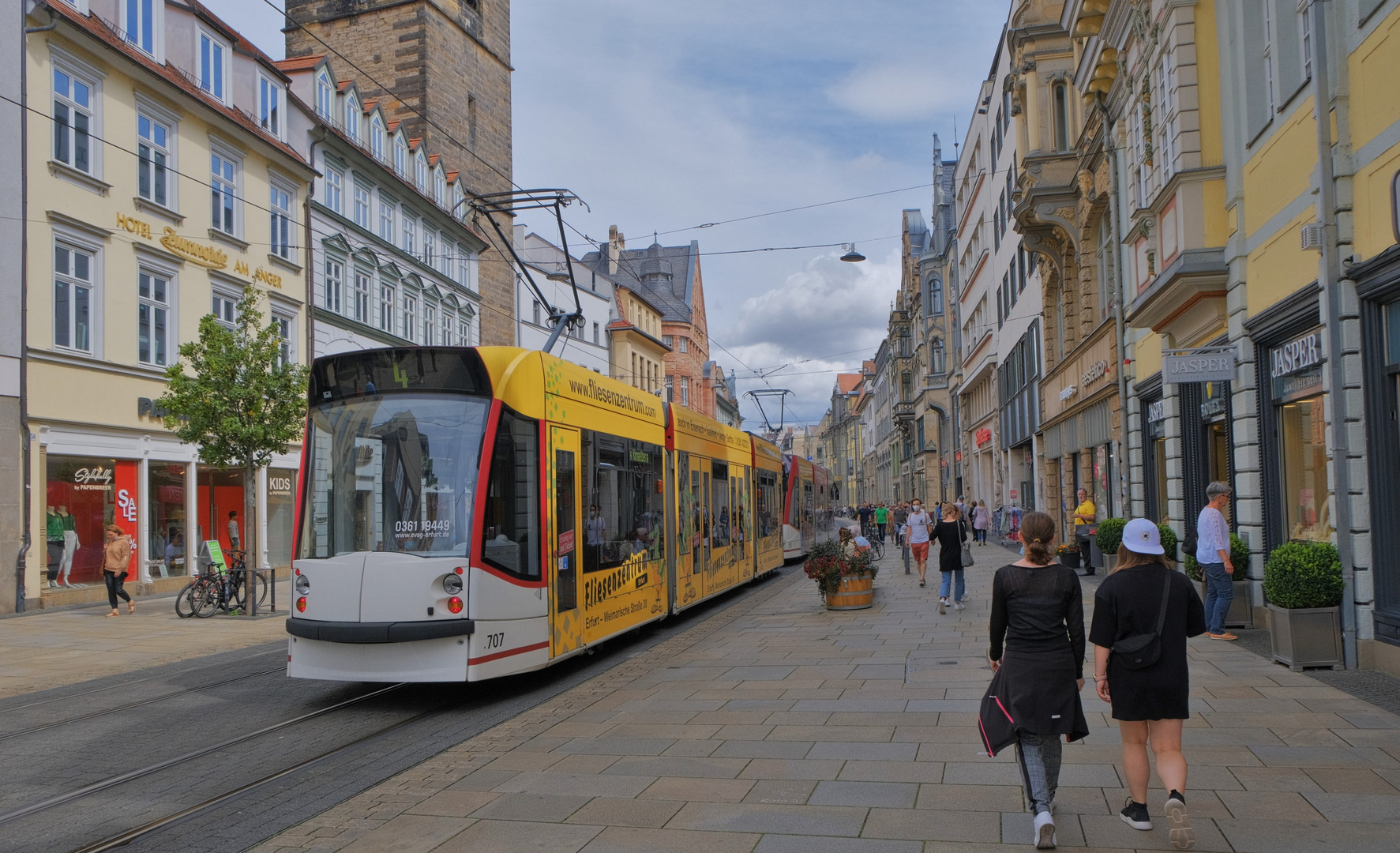 Spaziergang durch Erfurt (paseando por Erfurt)