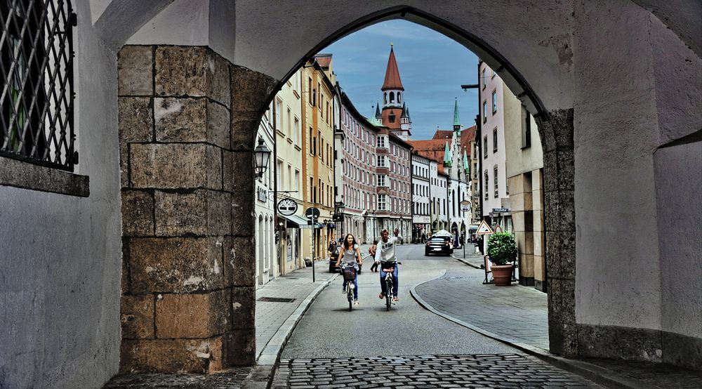 Spaziergang durch München