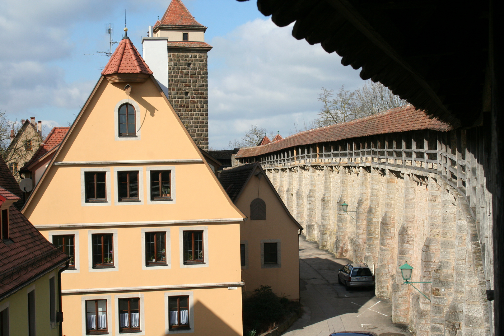 Spaziergang durch Rothenburg o.d. Tauber