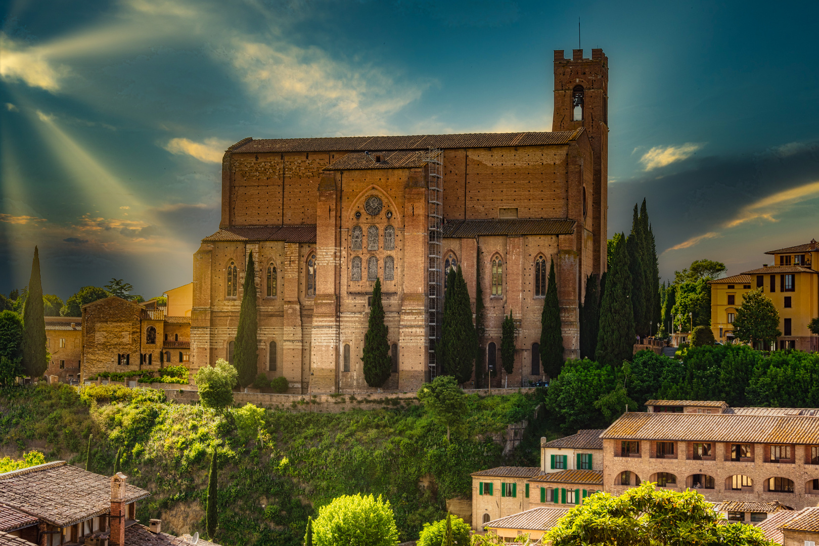 Spaziergang durch Siena