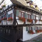 Spaziergang durch Ulm Schiefes Haus "Hotel"