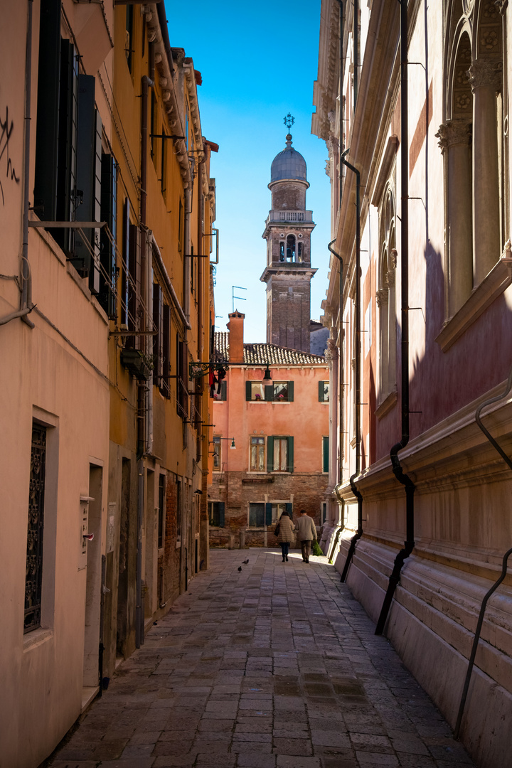 Spaziergang durch Venedig