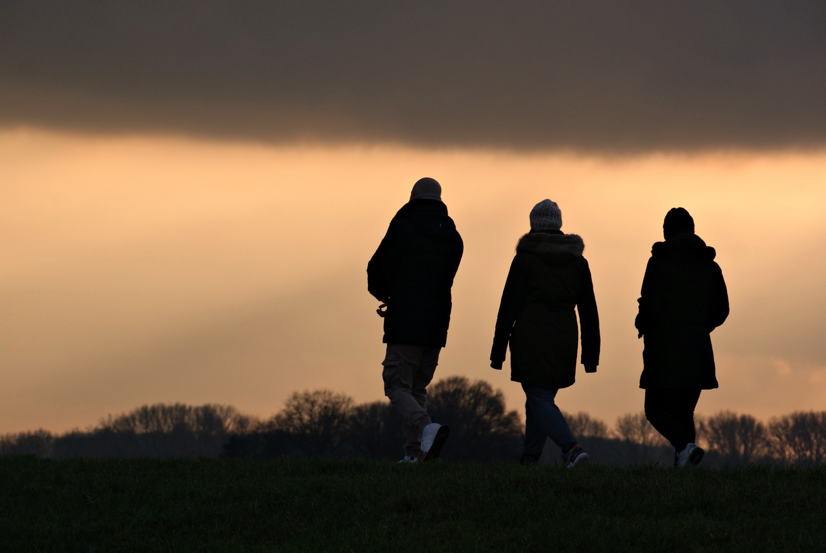 Spaziergang im Abendlicht