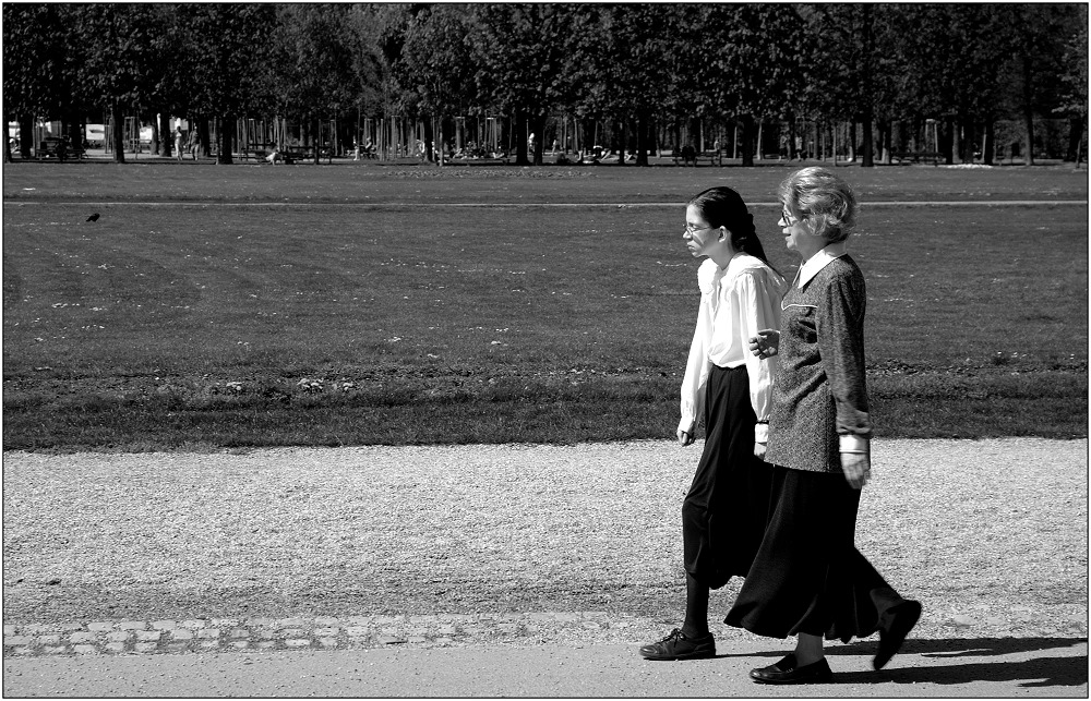 ... Spaziergang im Augarten ...