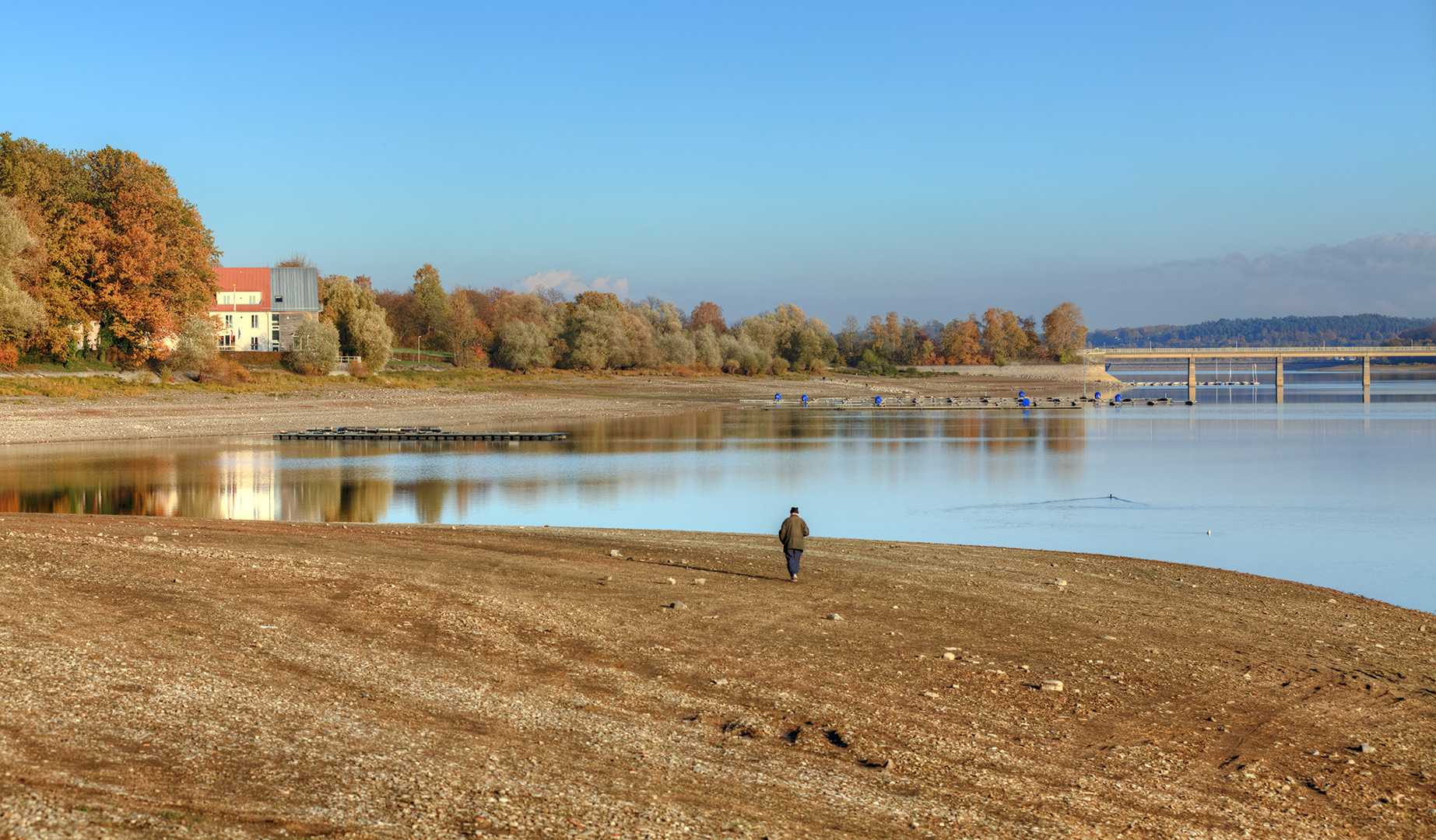 Spaziergang im Möhnesee