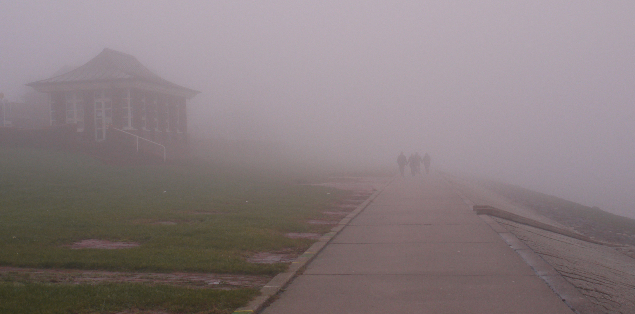 Spaziergang im Nebel