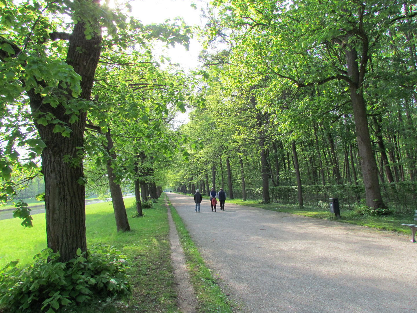 Spaziergang im Nymphenburger Park