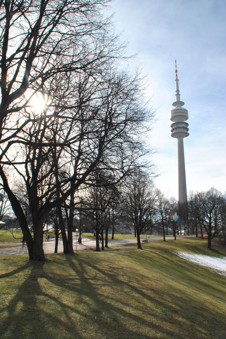 Spaziergang im Olympiapark München