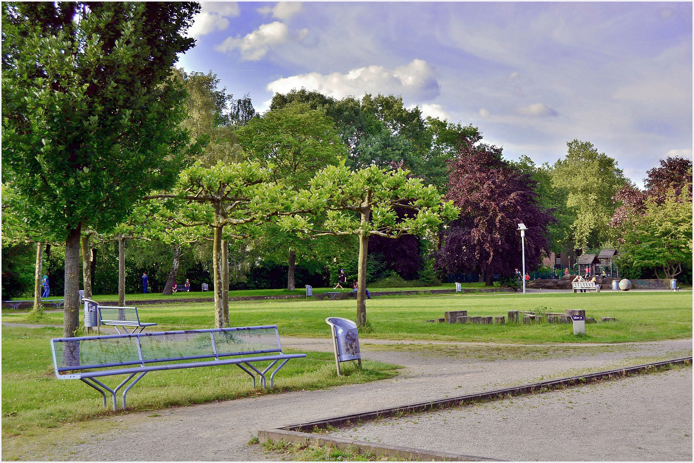 Spaziergang im Park