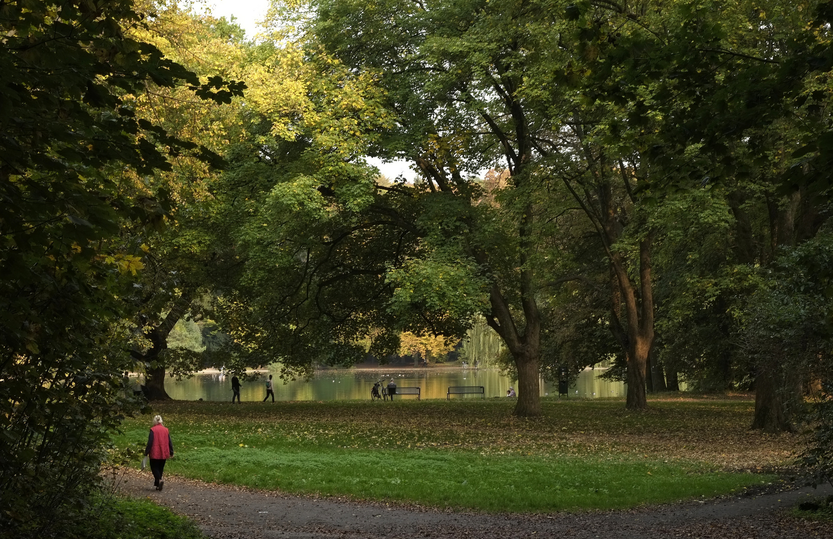 Spaziergang im Park