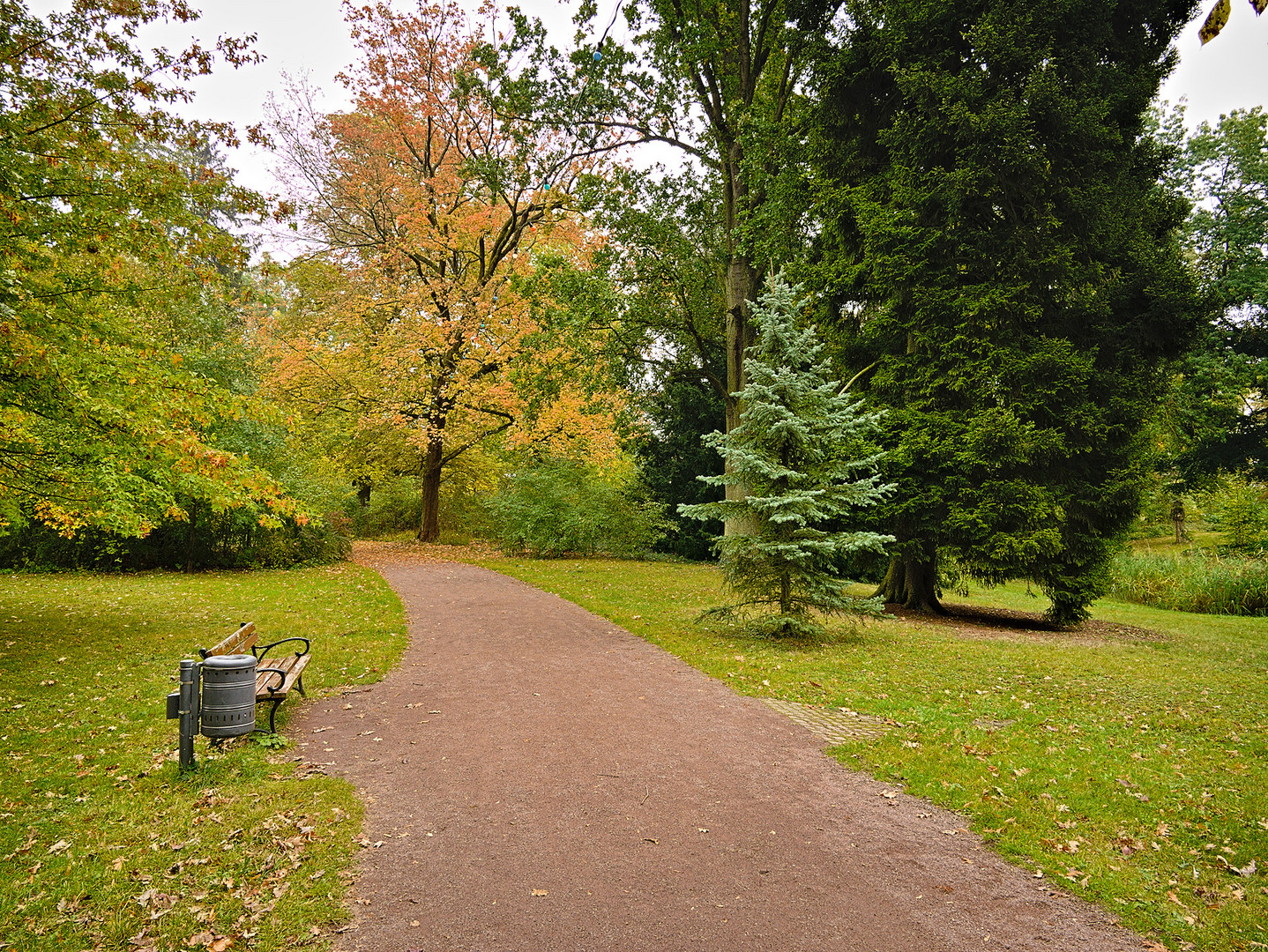 Spaziergang im Park in Kirchheimbolanden
