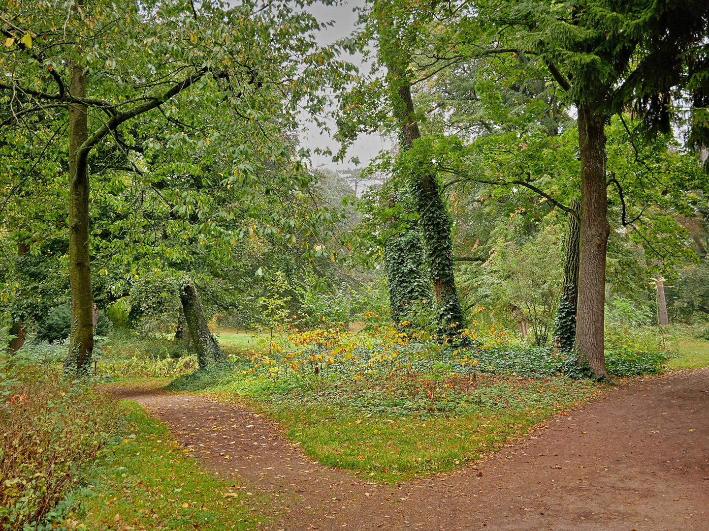 Spaziergang im Park in Kirchheimbolanden