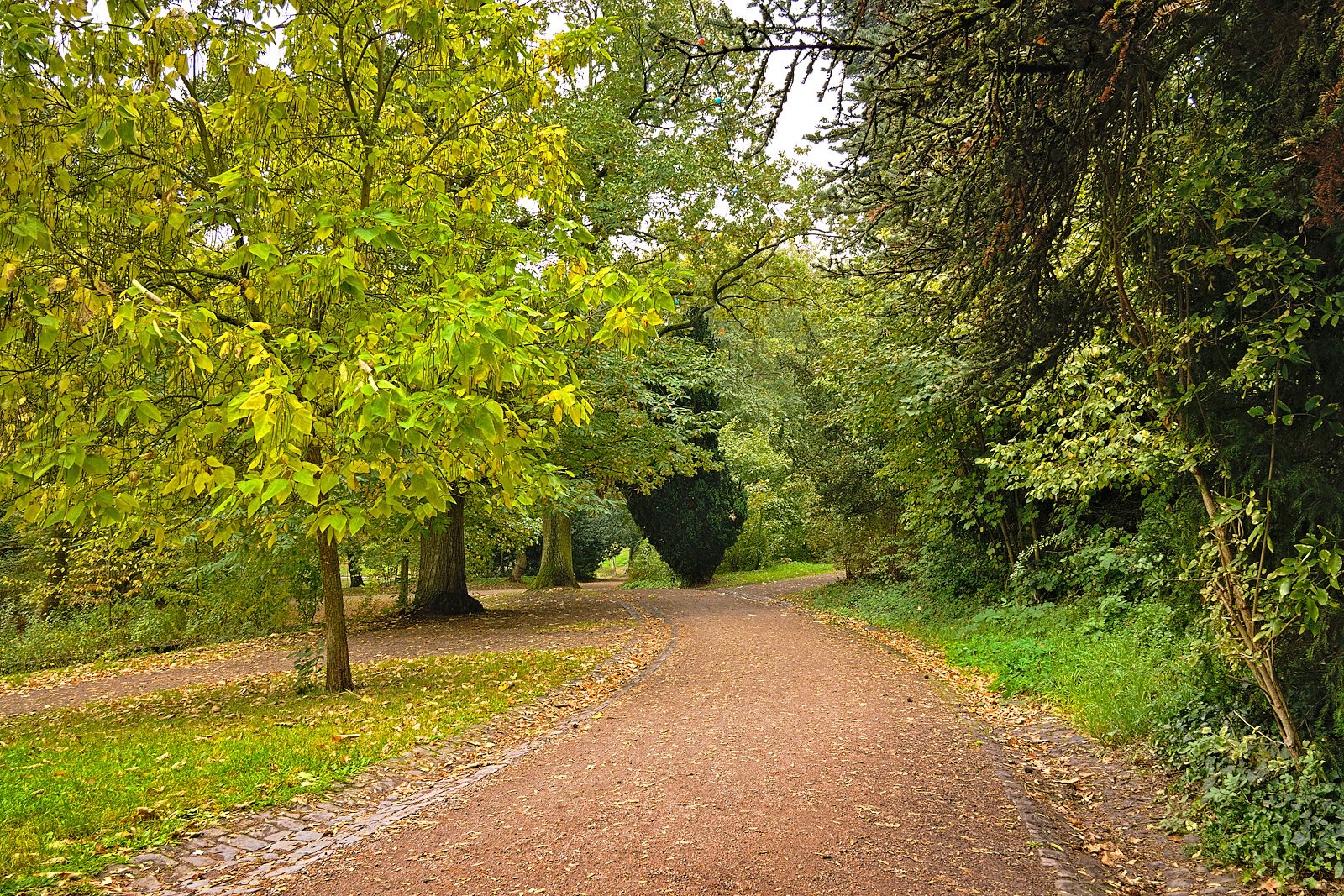 Spaziergang im Park in Kirchheimbolanden