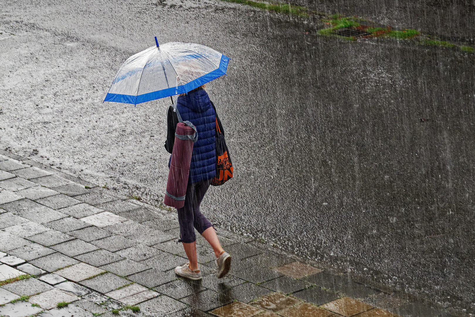 Spaziergang im Regen