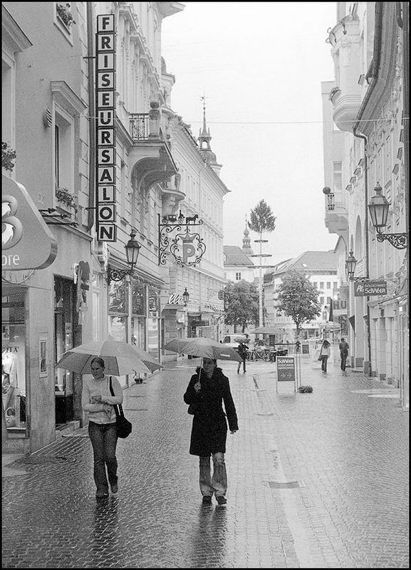 Spaziergang im Regen