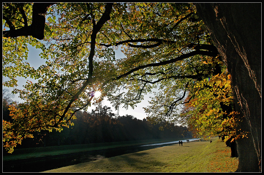 Spaziergang im Schloßpark Nymphenburg