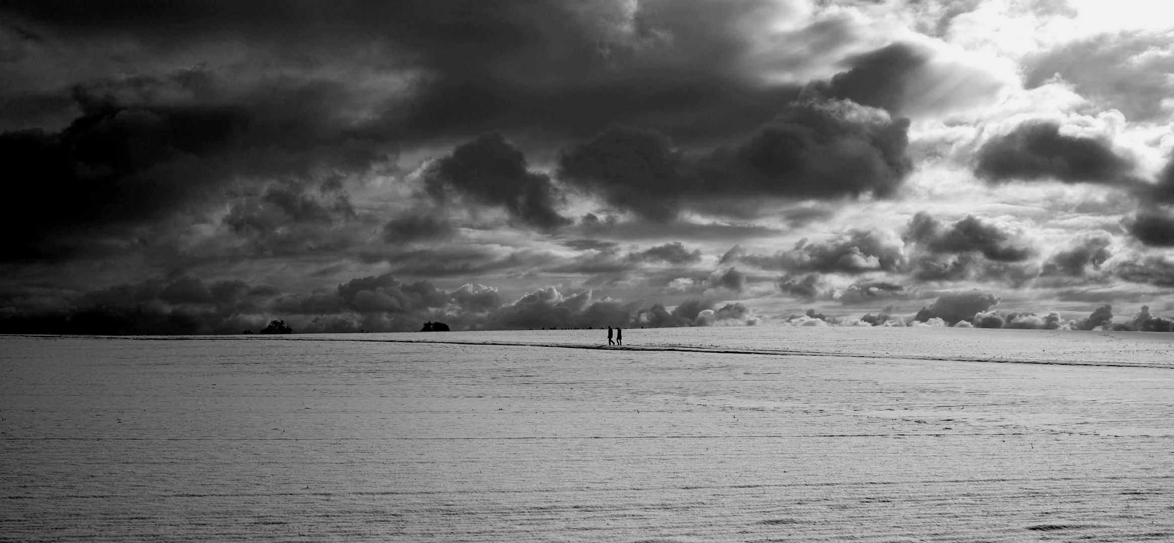 Spaziergang im Schnee