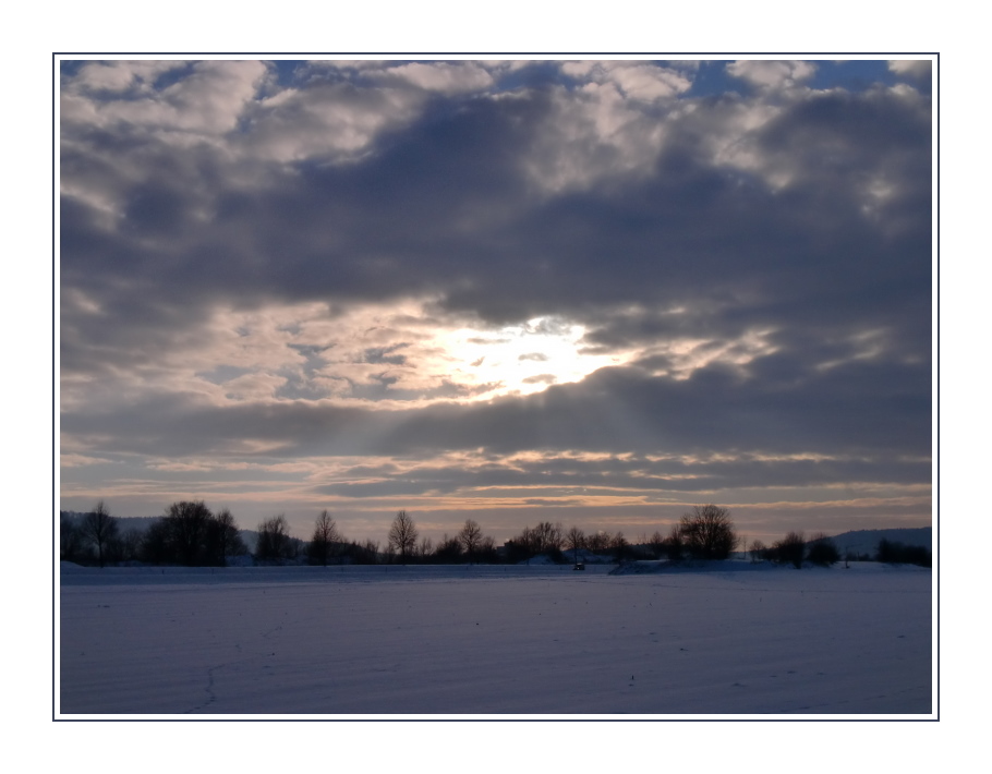 Spaziergang im Schnee