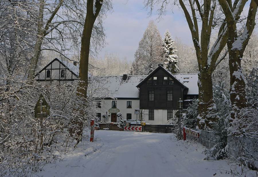 Spaziergang im Schnee ......