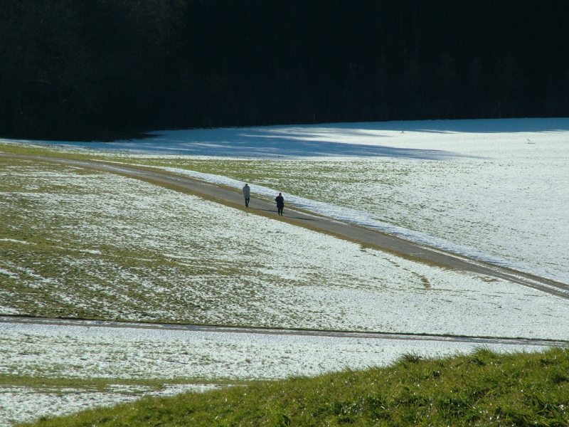 Spaziergang im Schnee?