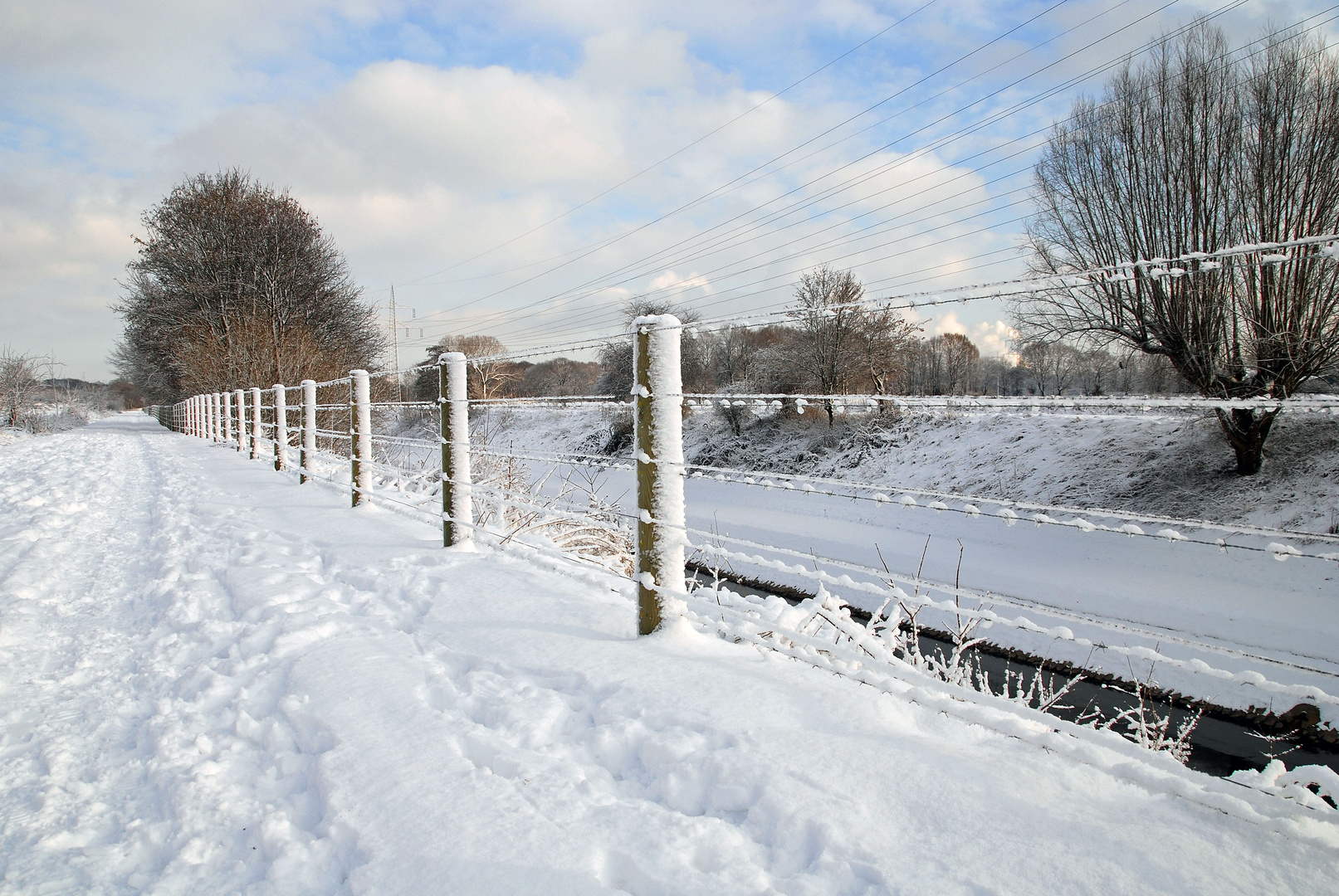 Spaziergang im Schnee