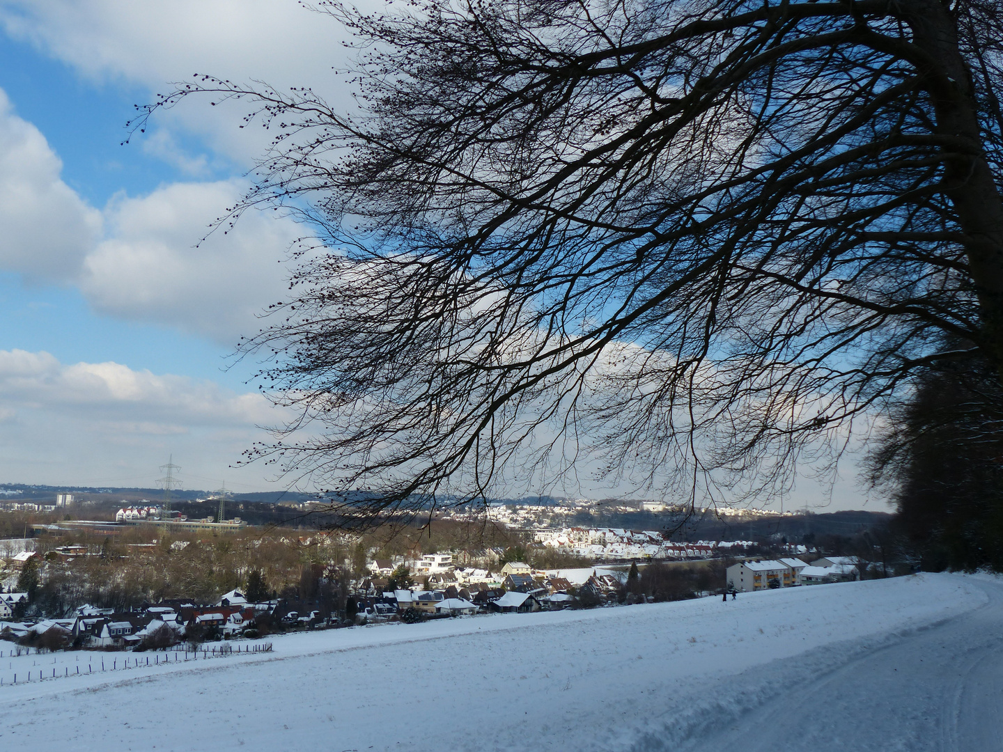 Spaziergang im Schnee