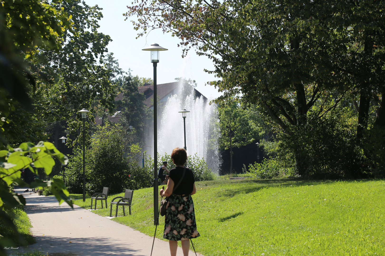 Spaziergang im Sole-Aktiv-Park