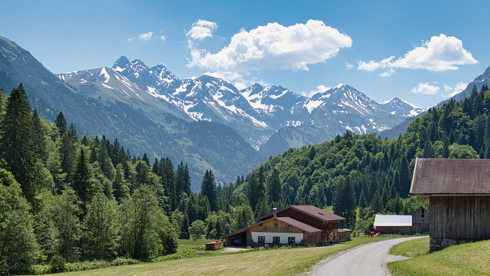 Spaziergang im Stillachtal