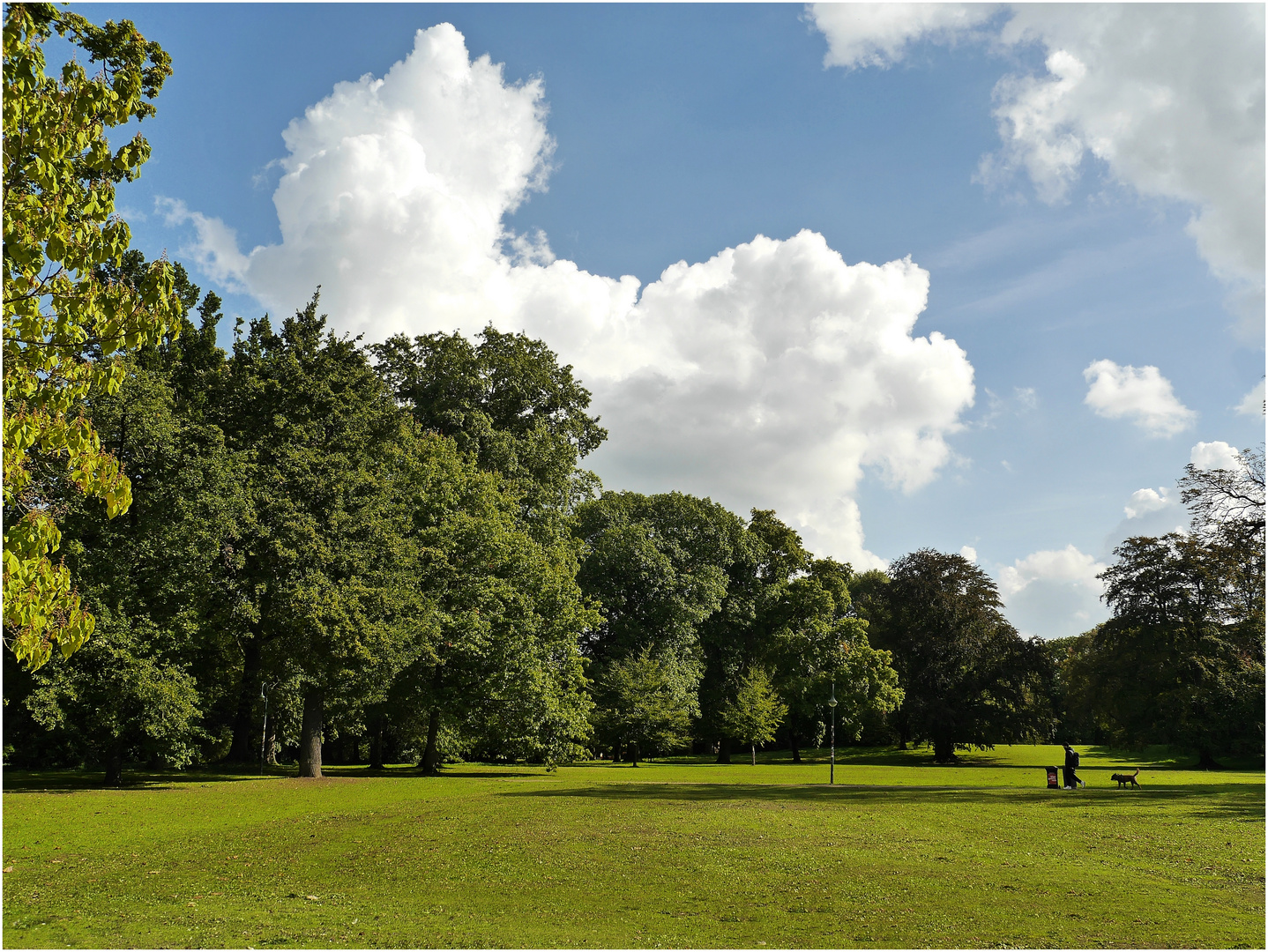 Spaziergang im Volksgarten