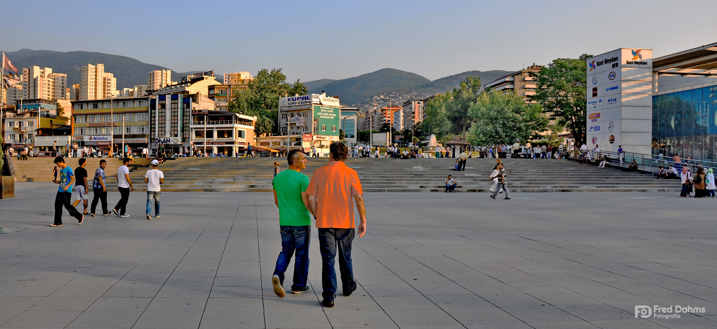 Spaziergang in Bursa, Türkei
