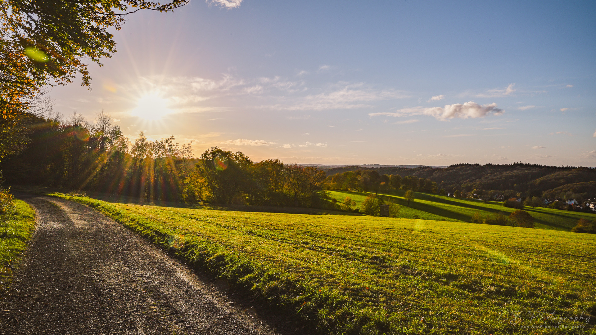 Spaziergang in der Abendsonne