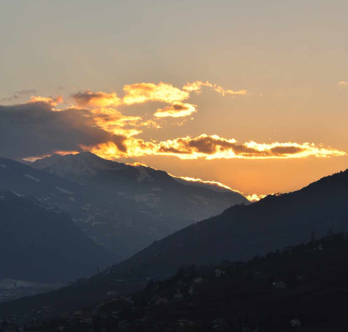 Spaziergang in der Dämmerung