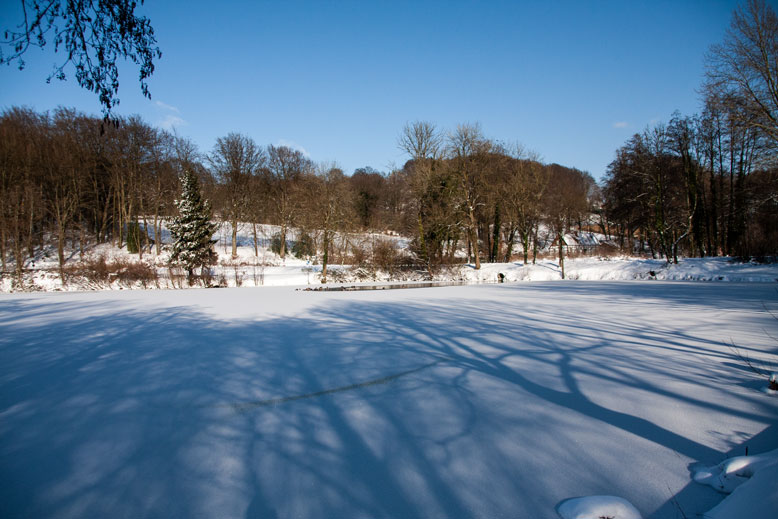 spaziergang in der mittagssonne