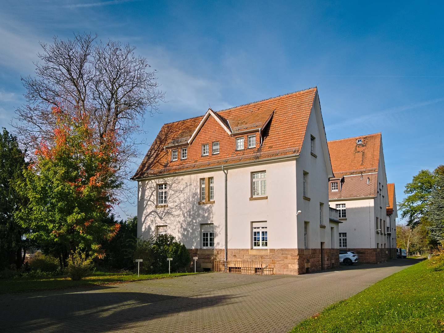 Spaziergang in der Rheinhessen-Fachklinik