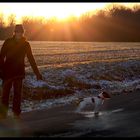 Spaziergang in Frankreich