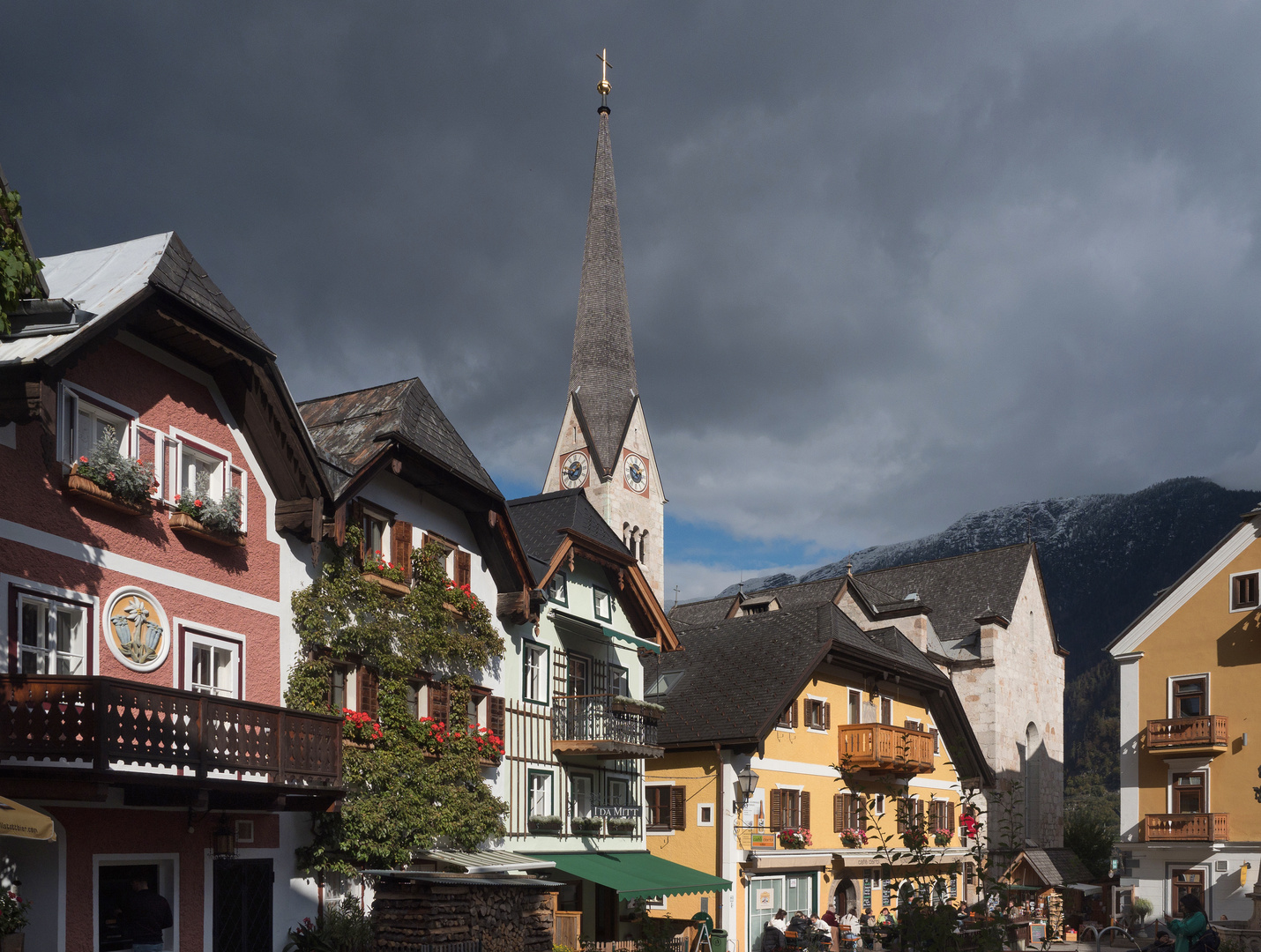 Spaziergang in Hallstatt.