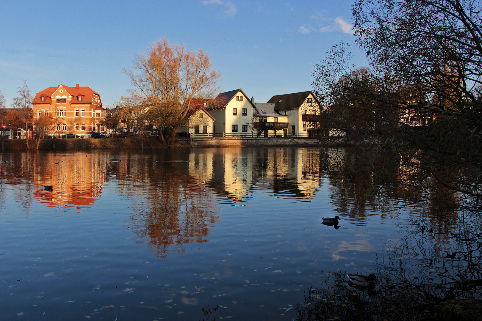 Spaziergang in Saalfeld (12) - Uferpromenade