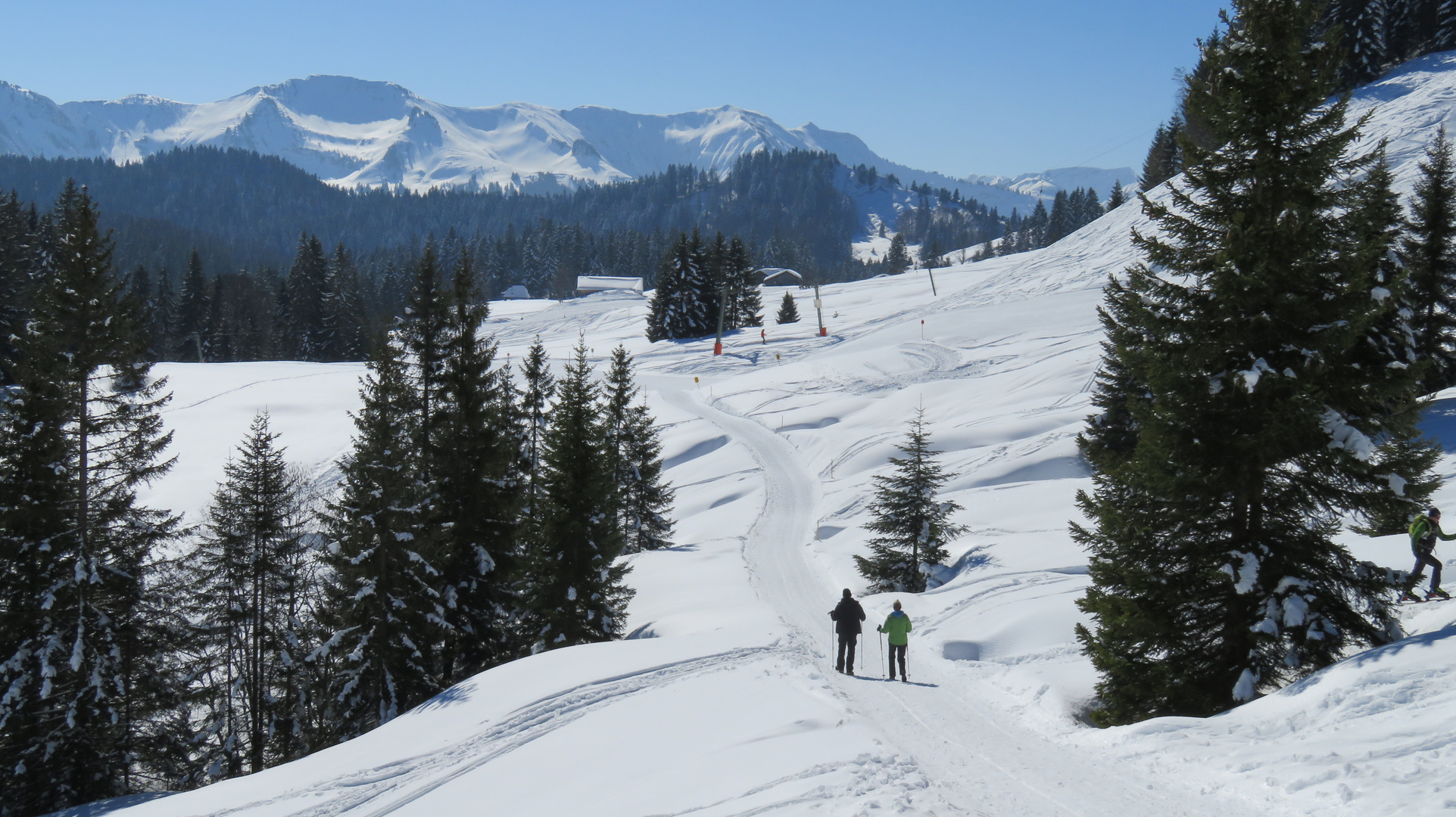 Spaziergang in Traumlandschaft