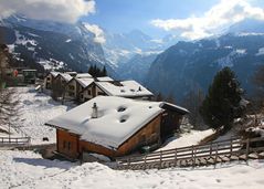 Spaziergang in Wengen