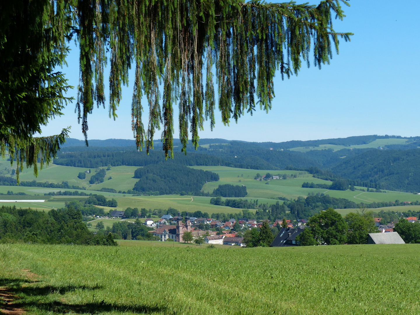 Spaziergang mit Ausblick