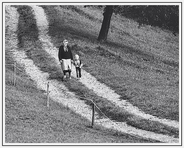 Spaziergang mit Oma...