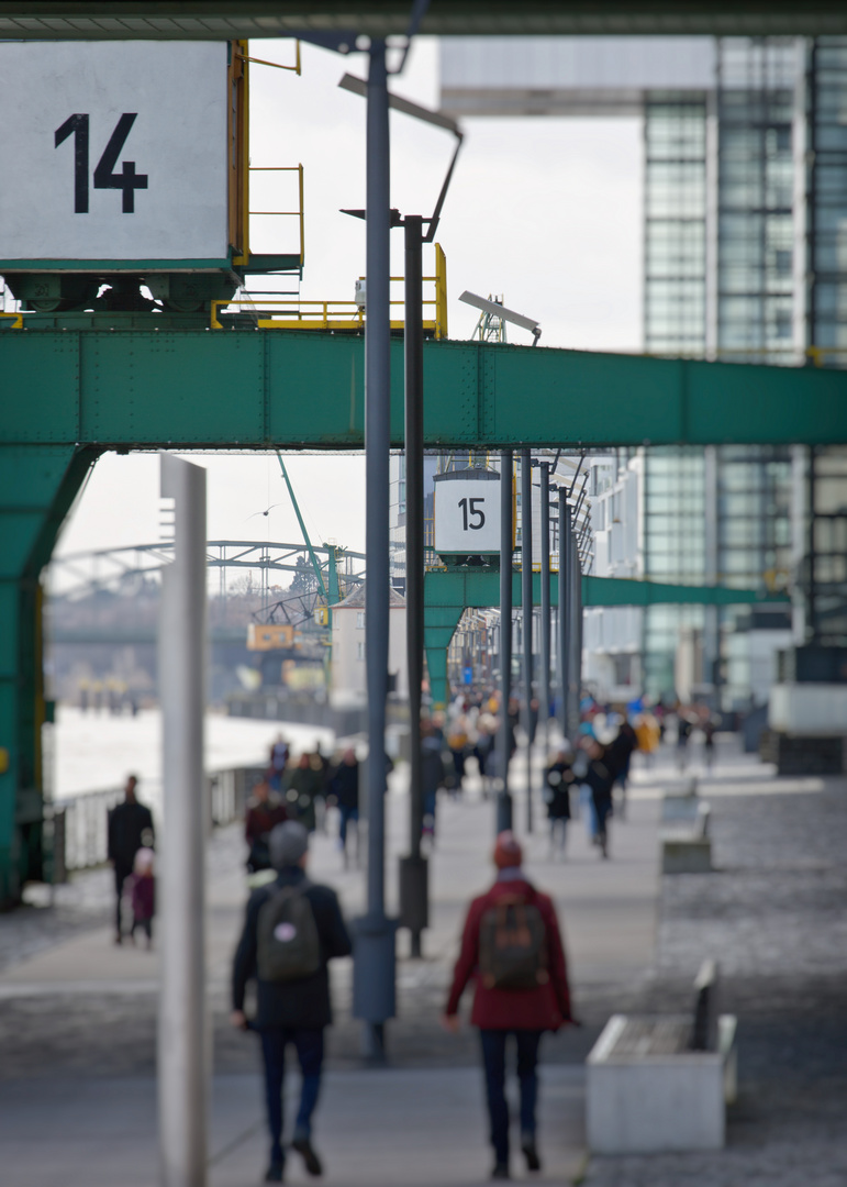 Spaziergang Rheinauhafen / Köln 